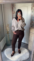 Gilet taupe