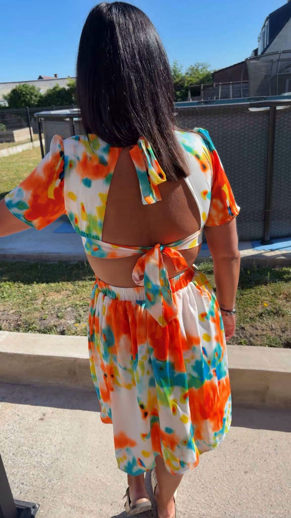 Robe coloré