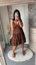 Robe marron