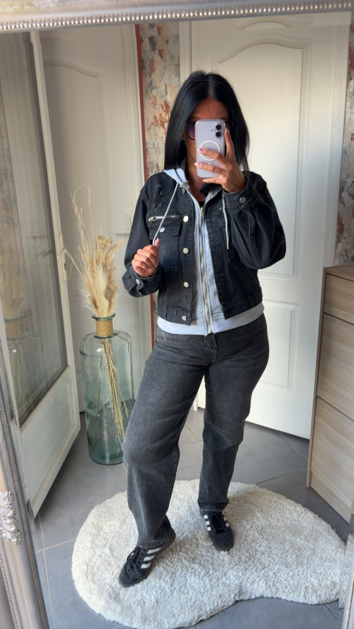 Veste capuche Oversize