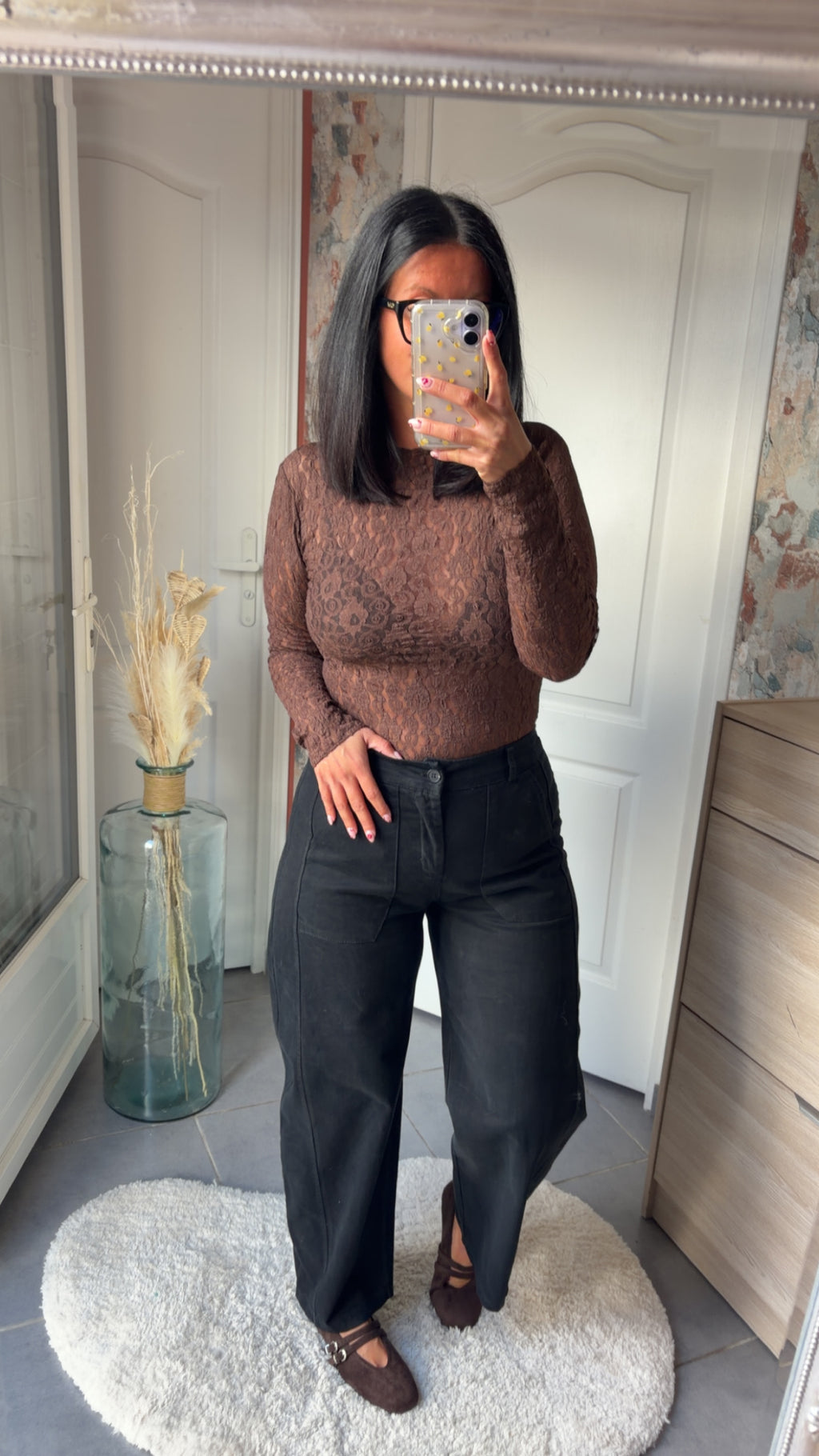Haut dentelle