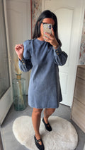 Robe jean marine