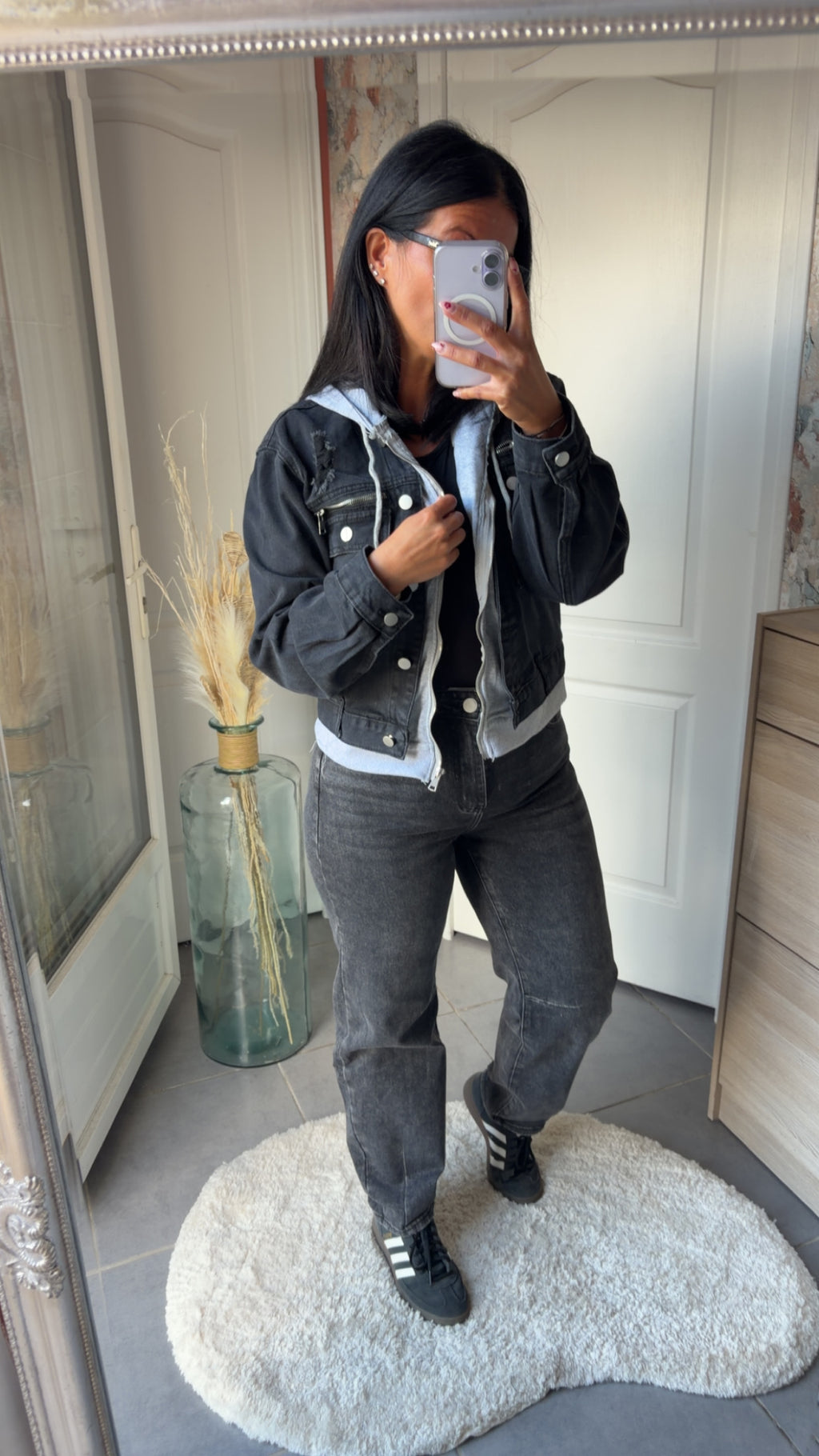 Veste capuche Oversize