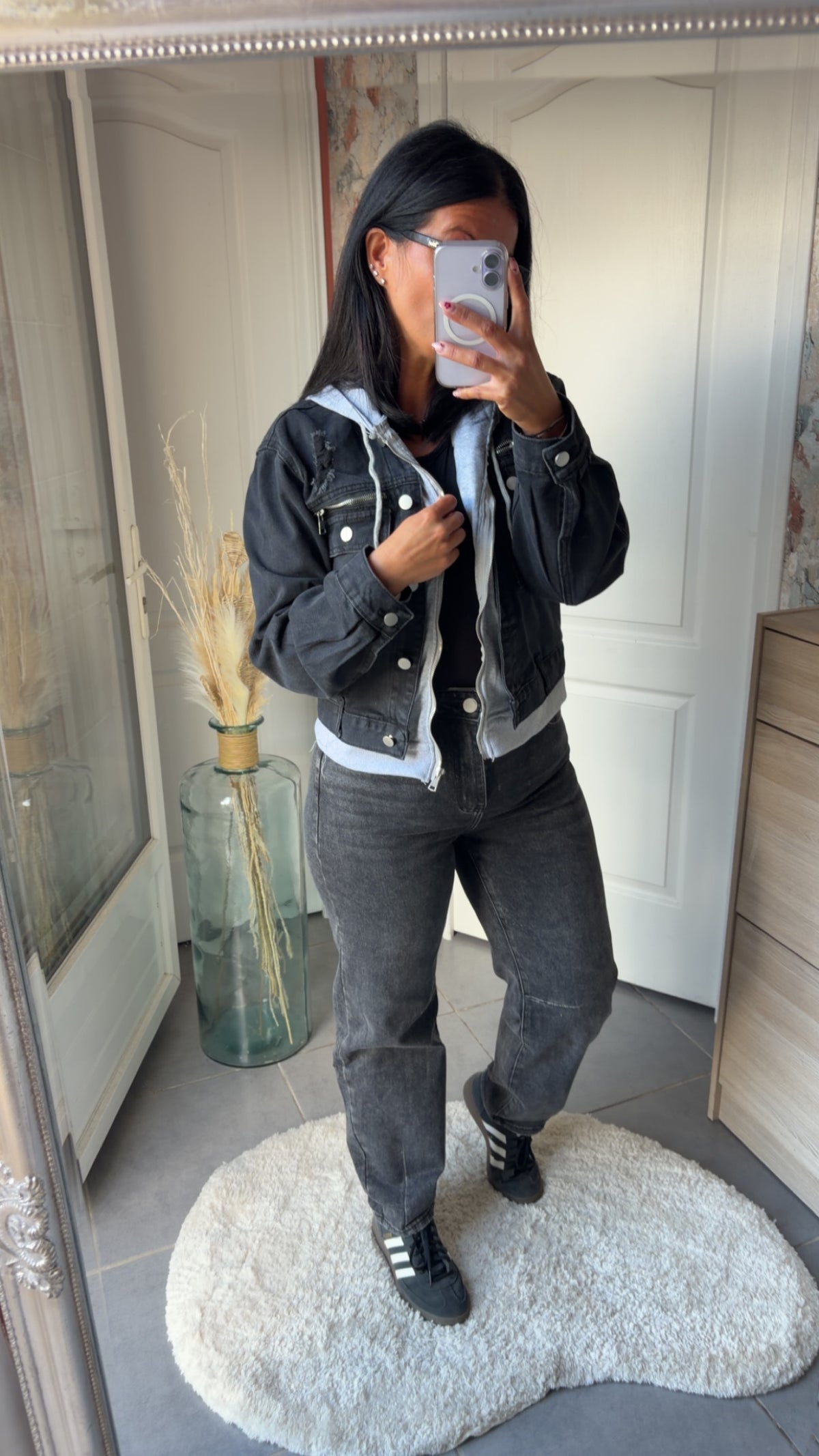 Veste capuche Oversize