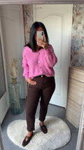 Gilet rose