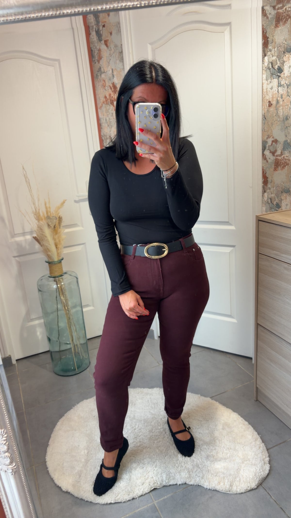 Jean mom fit Bordeau