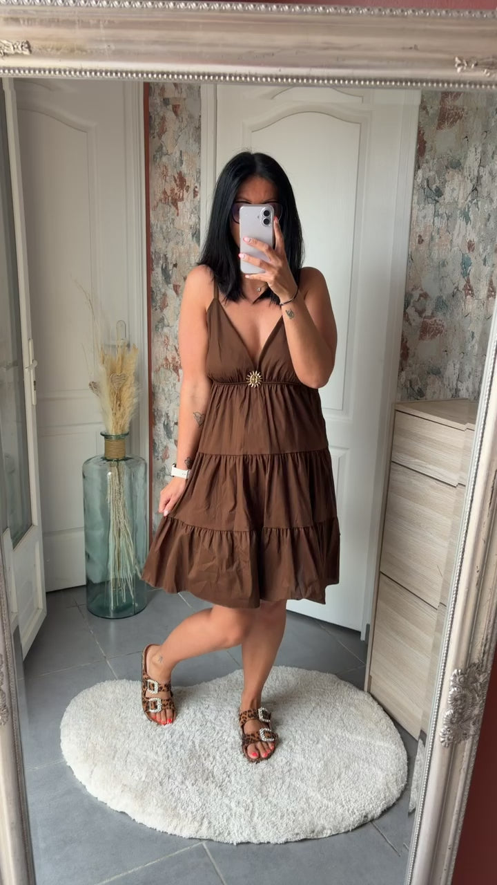 Robe marron